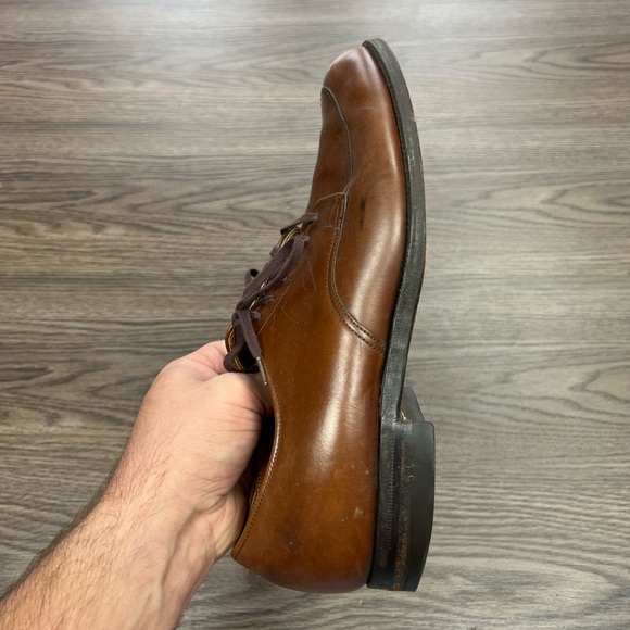 Alden 63 Brown V-Tip Split Toe Blucher 9 A/C - Picture 6 of 11